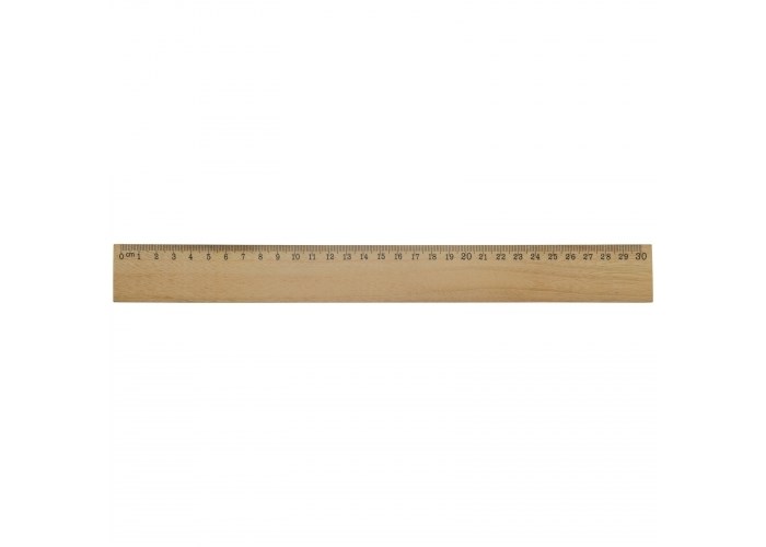 Vrijwel Verslaafde Vervormen Houten liniaal 30cm | MeetingLinq