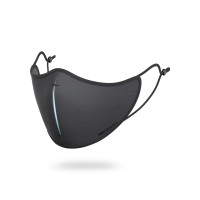 zwart, blauw (± PMS Black/ ± PMS 283)