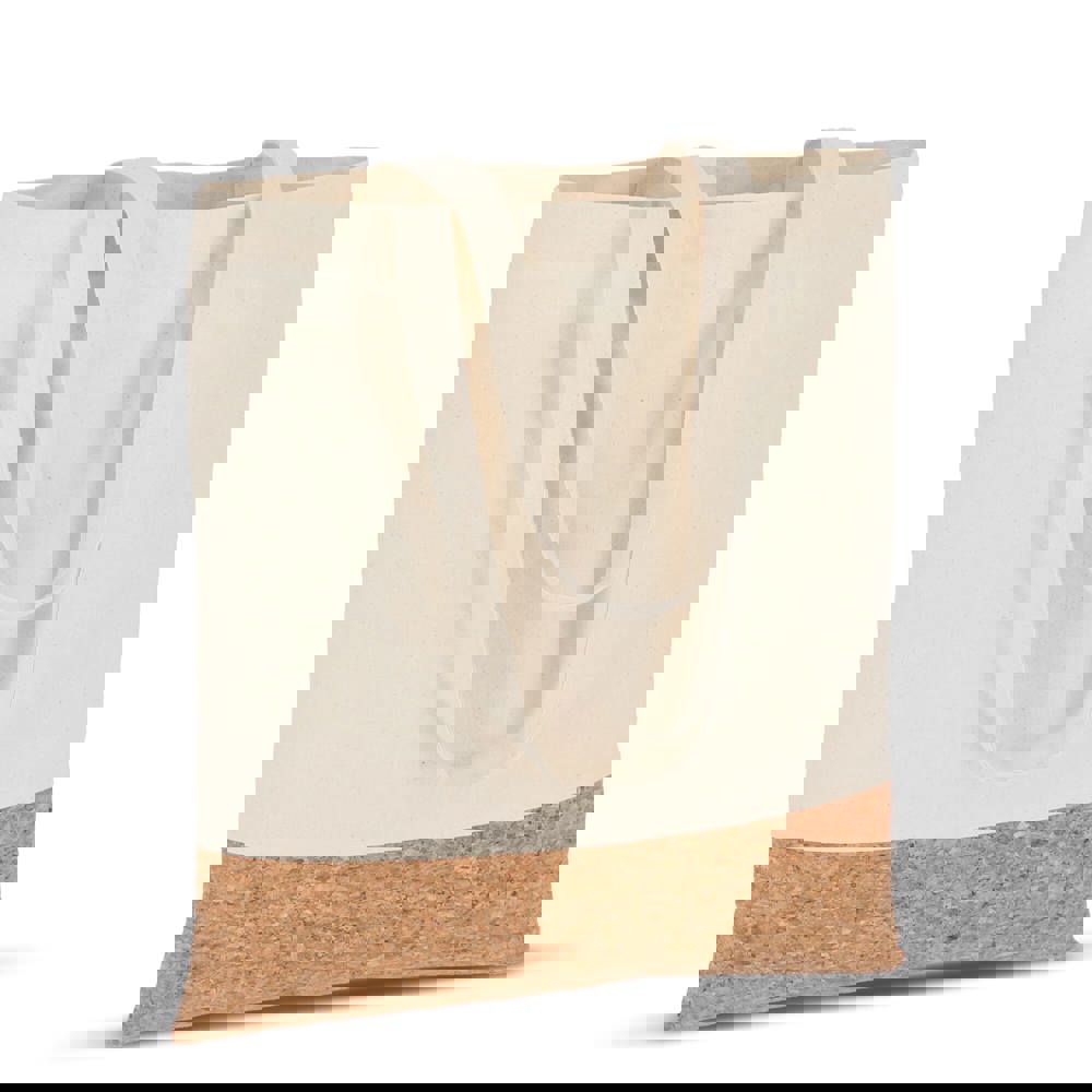 Draagtas katoen &amp; kurk 170g/m² 35 x 40cm