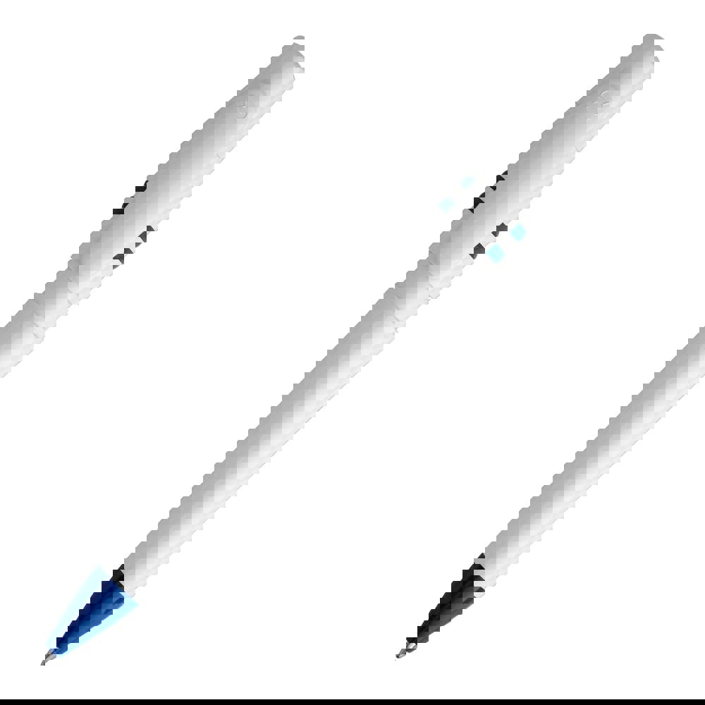 Ball pen Nora hardcolour - White / Dark blue