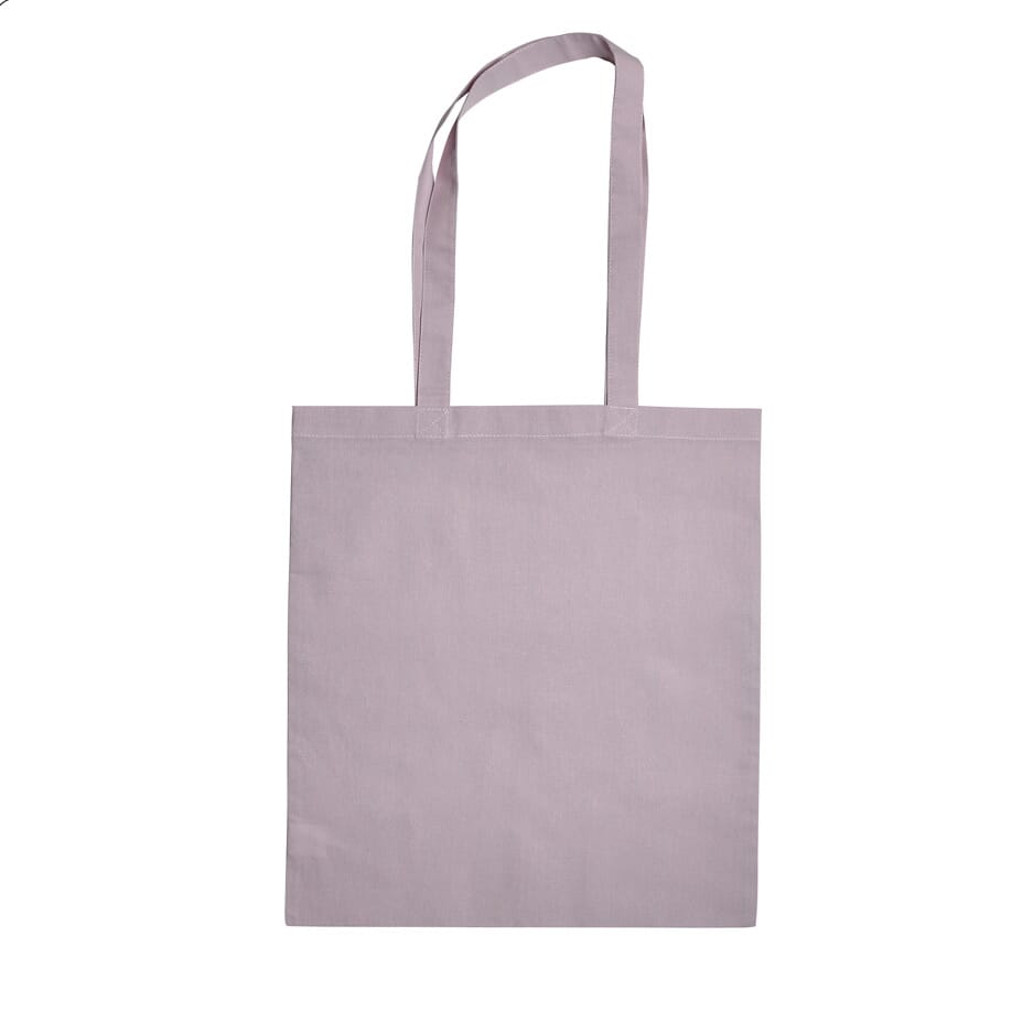 Baumwolltasche mit langen Henkeln, 140 gr/m² - Lila (PMS7678C) / Lila