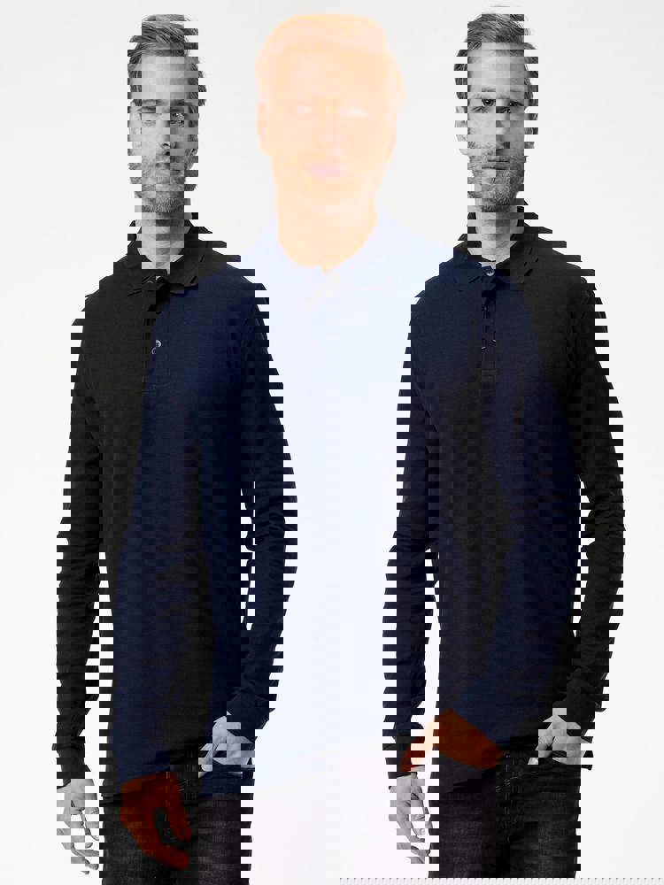  BS Evolution Langarm Polo, 180 gr/m²