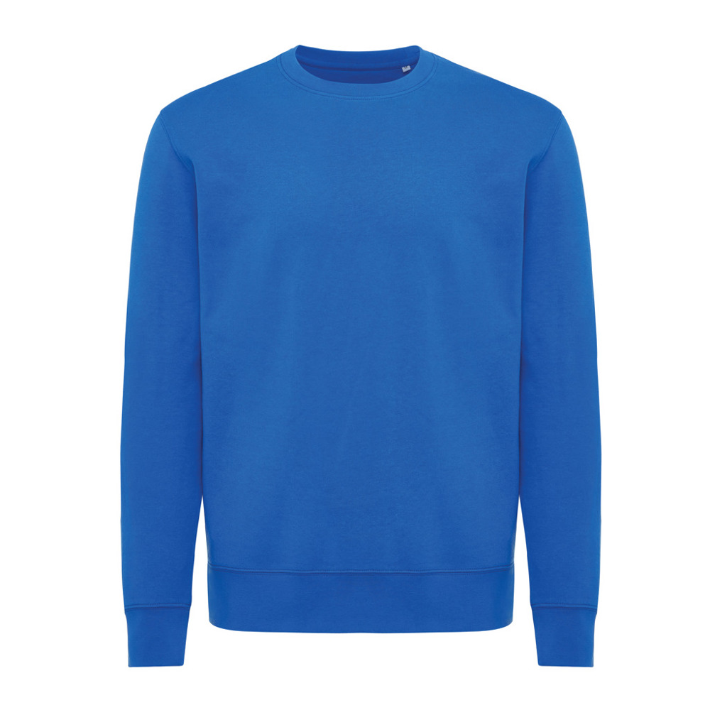 IQONIQ Etosha lightweight recycled cotton crew neck - royal blue (± PMS 19-4050 TCX)