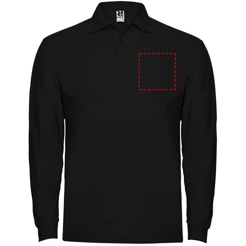Estrella long sleeve men's polo