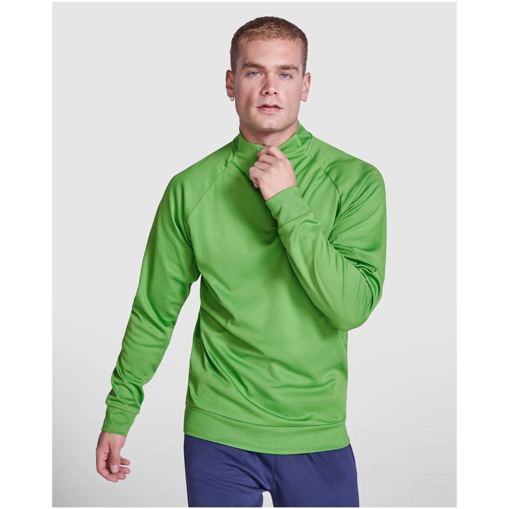 Epiro long sleeve unisex quarter zip sweatshirt