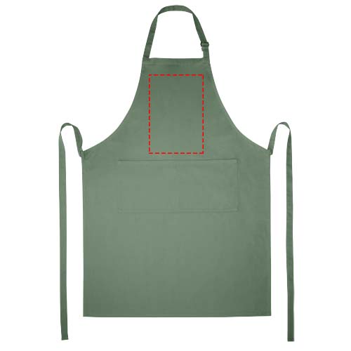 Andrea 240 g/m² apron with adjustable neck strap