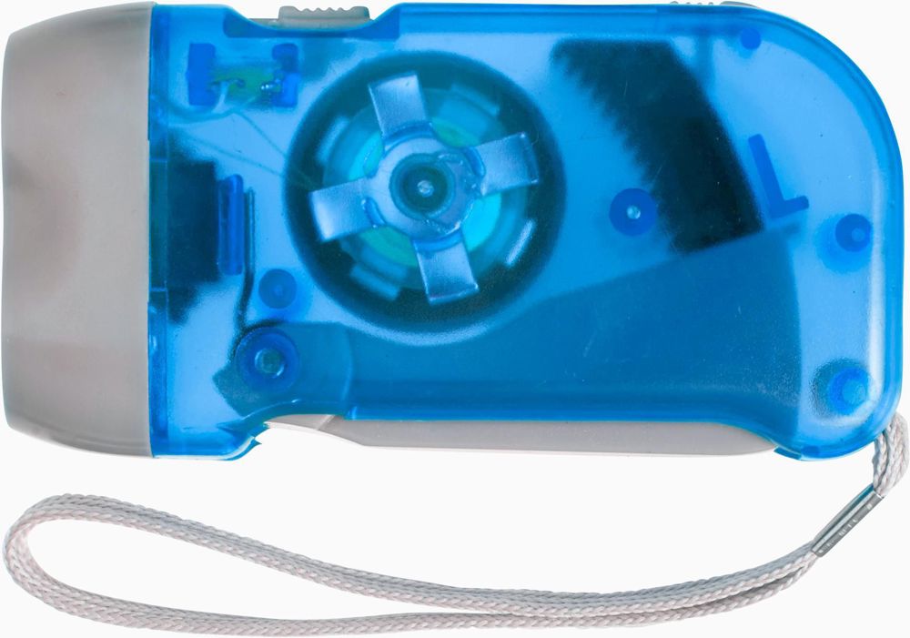 ABS dynamo torch Tristan - cobalt blue