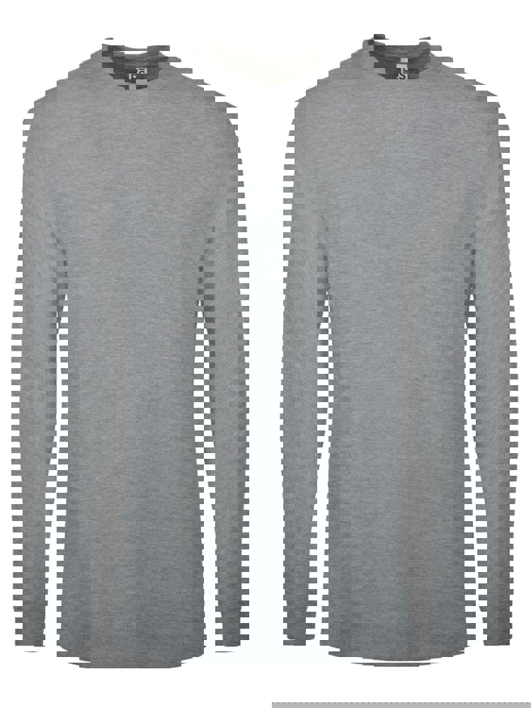 BS Evolution long sleeve t-shirt, 160 gr/m² - Grey melee