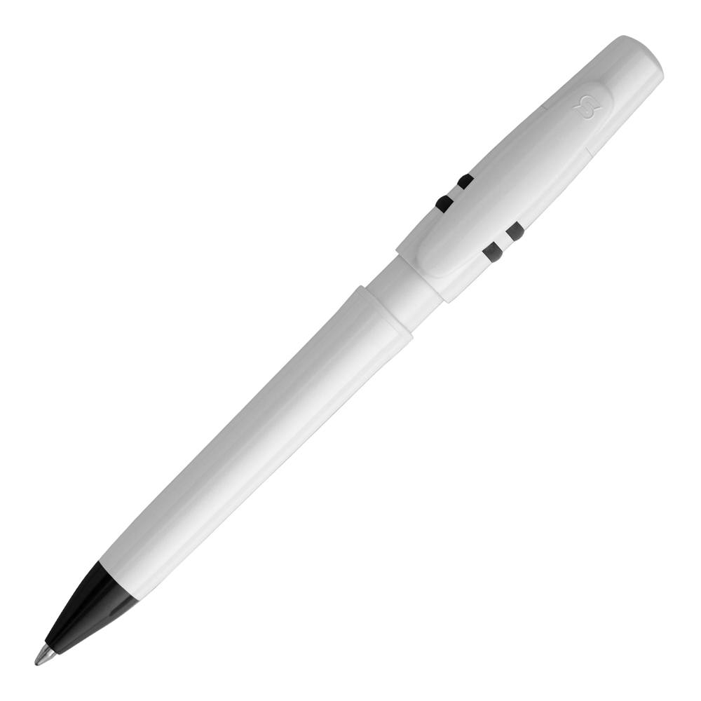 Ball pen Nora hardcolour - White / Black