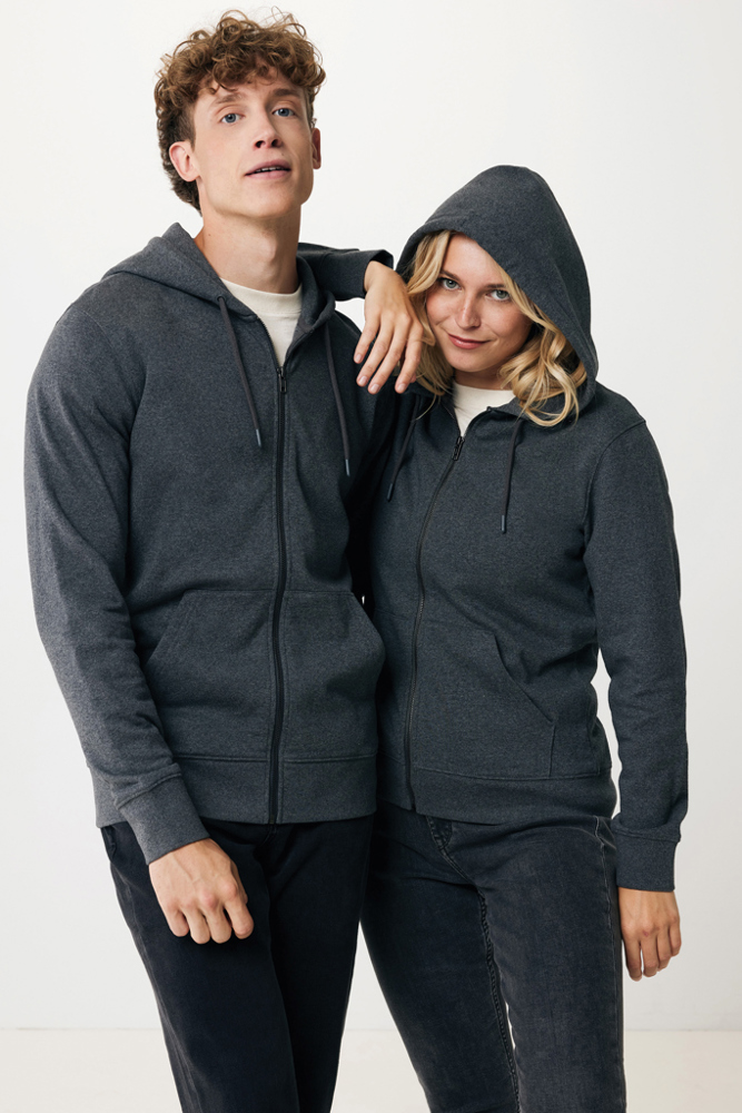 IQONIQ Abisko Zip-Kapuzenpullover aus recycelter Baumwolle