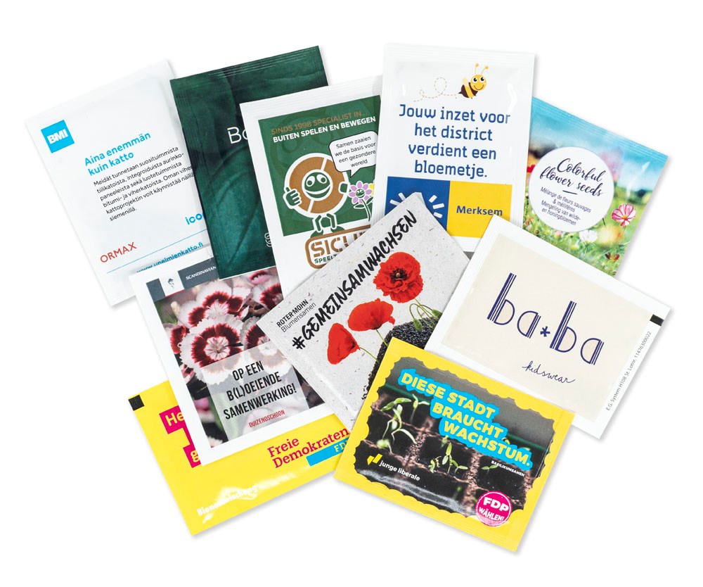 Seedpackets 60 x 80 mm