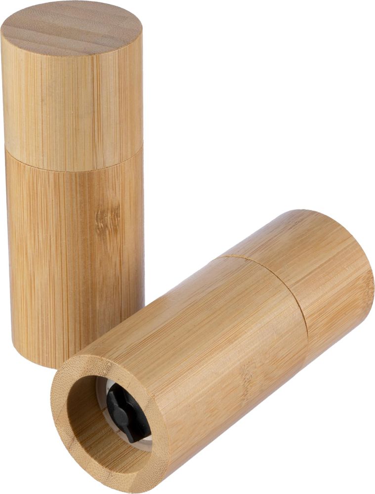 Bamboo salt and pepper mill Christine