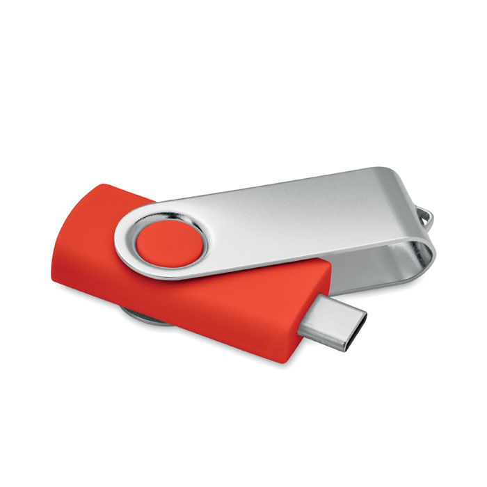 COLODRI - 16GB USB flash 3.0 type-C MO1401 - red