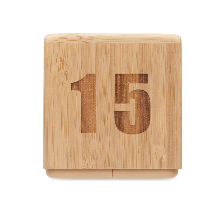 CURT - Bamboo twist snooze timer