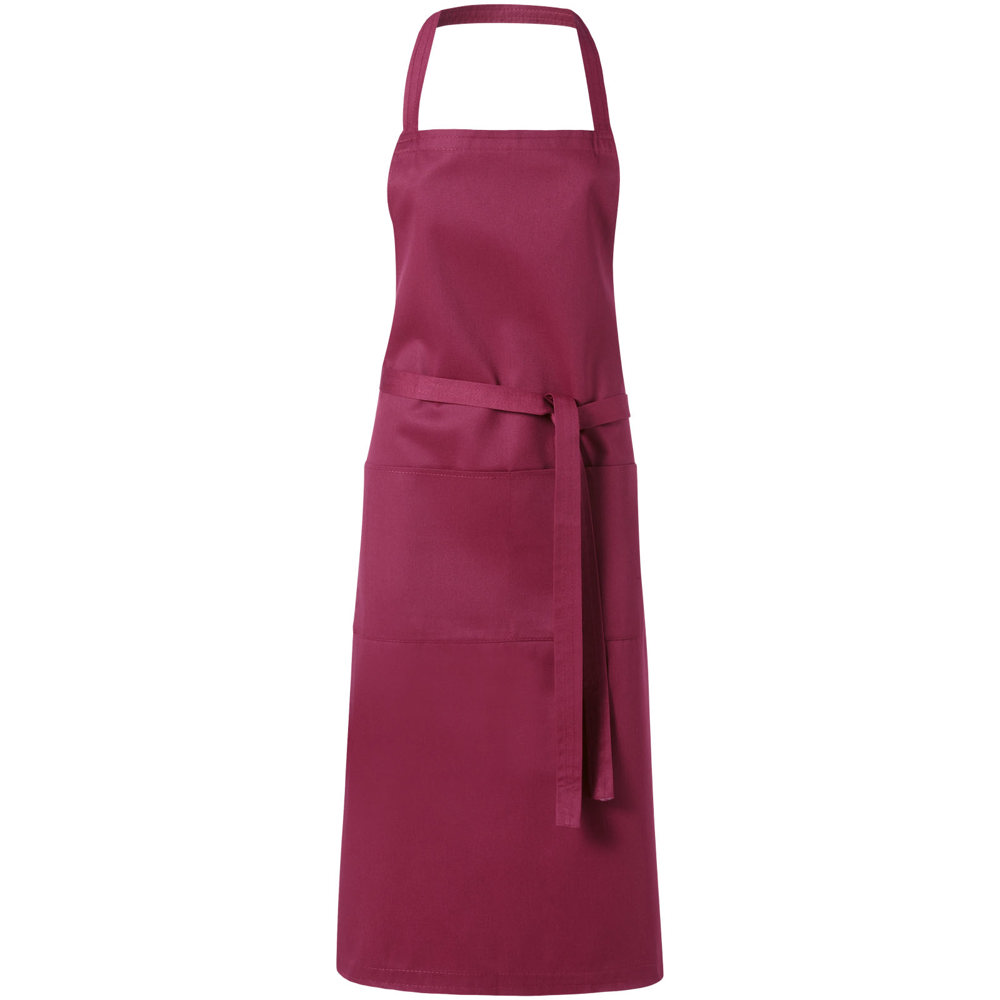 Viera 240 g/m² apron - Burgundy