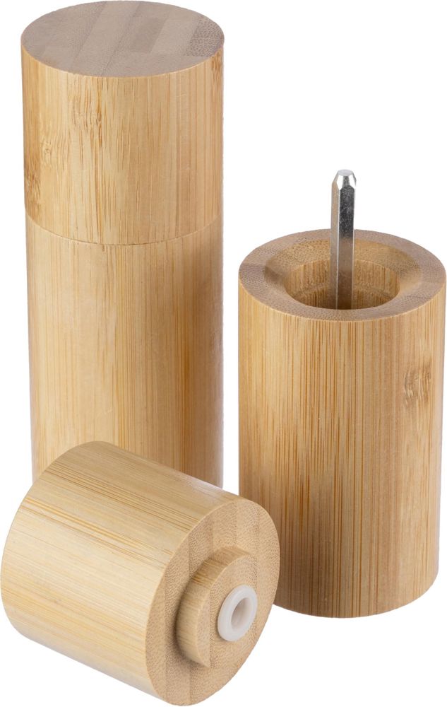 Bamboo salt and pepper mill Christine