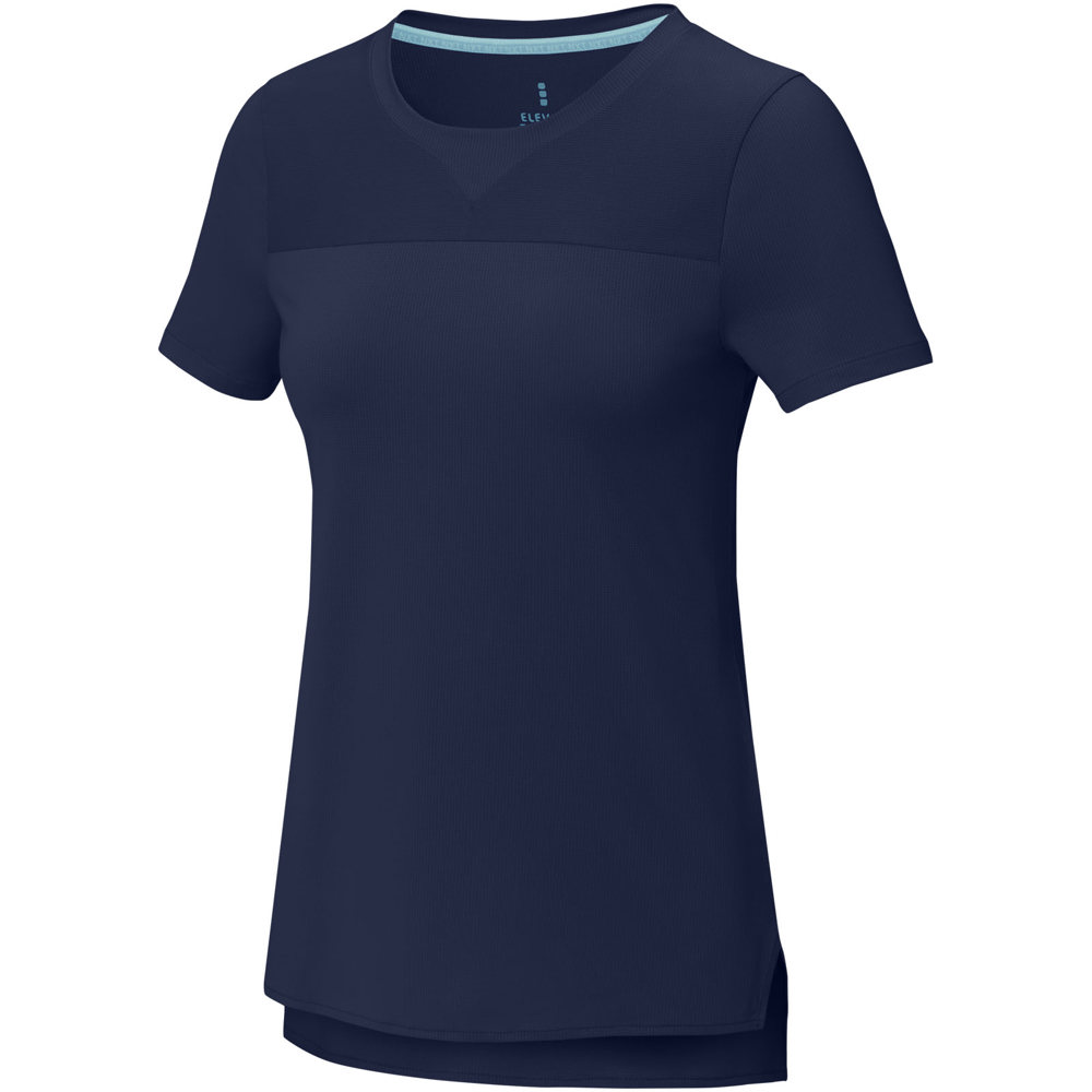 Borax Cool Fit T-Shirt aus recyceltem GRS Material für Damen - navy
