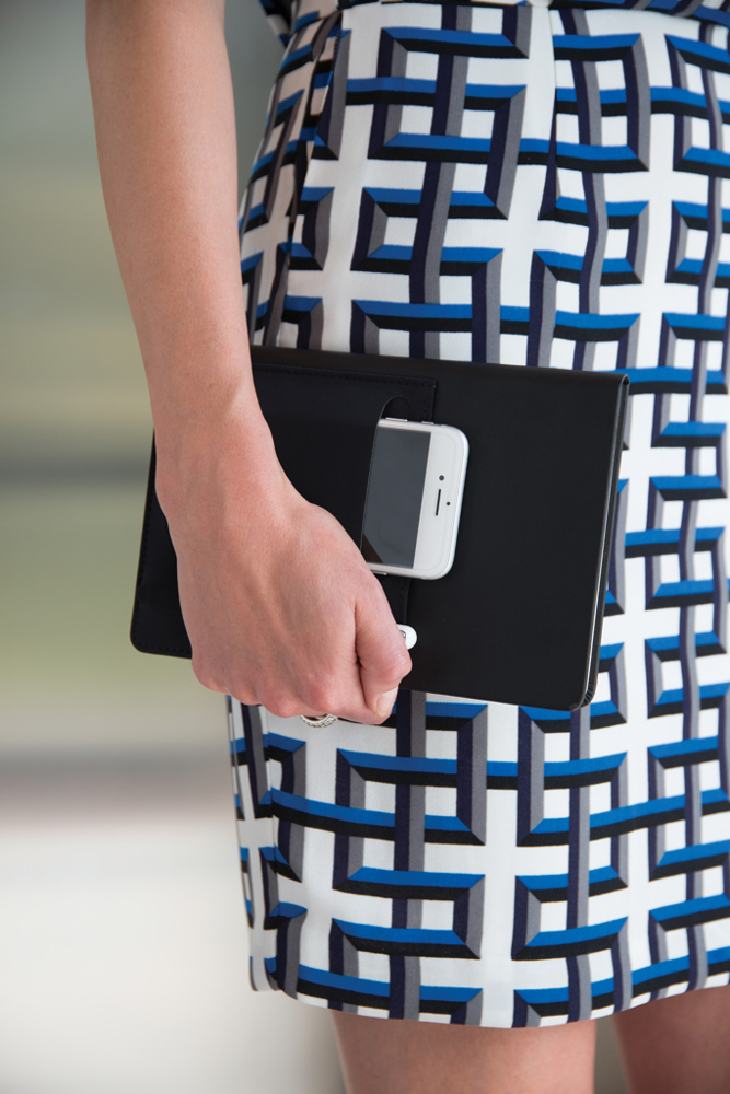 A5 Deluxe notebook with smart pockets