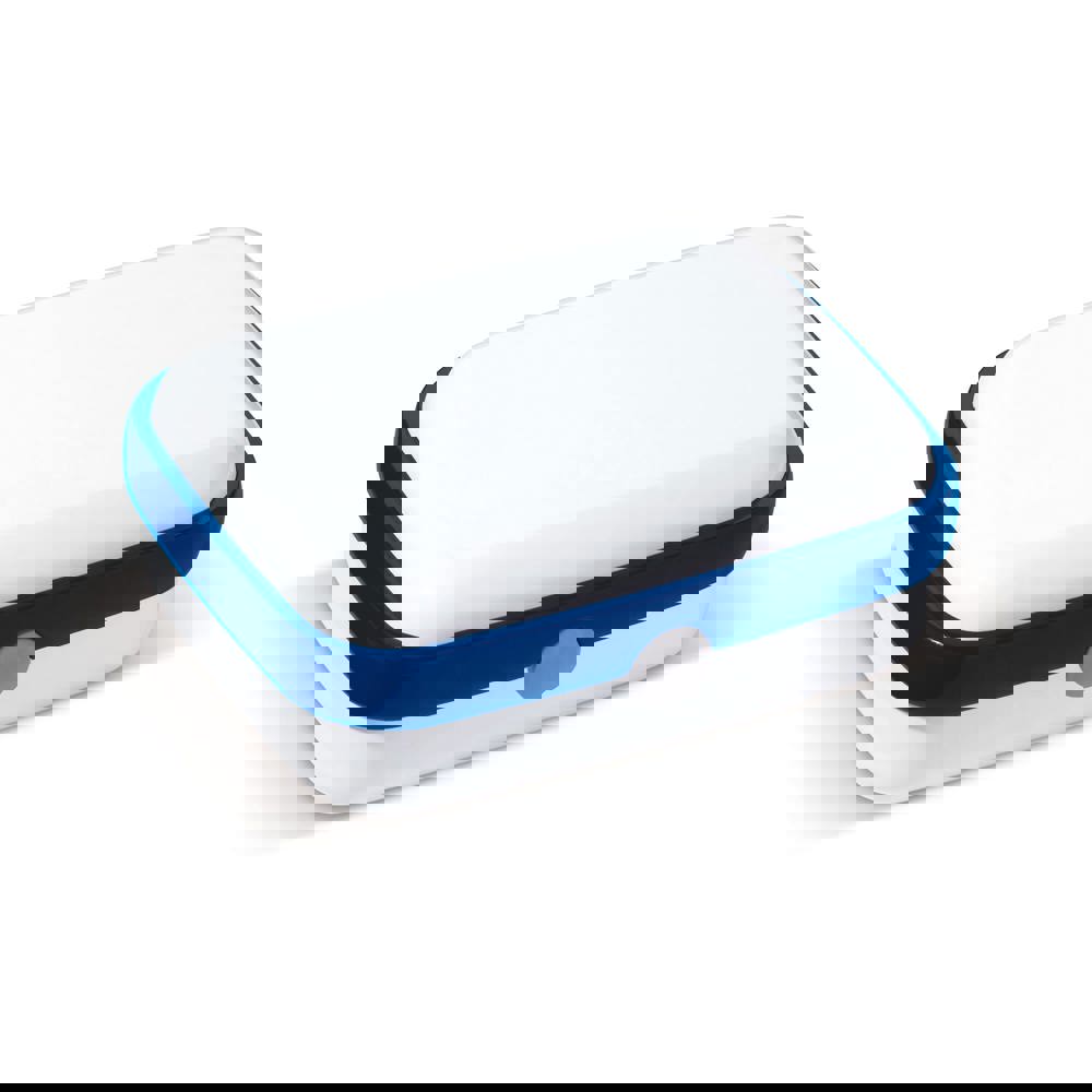 Broodtrommel Fresh 1000ml - Wit / Blauw