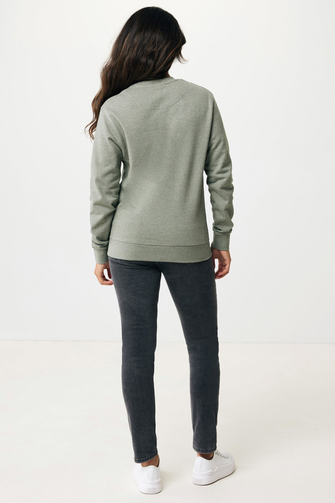 IQONIQ Denali recycled cotton crew neck undyed