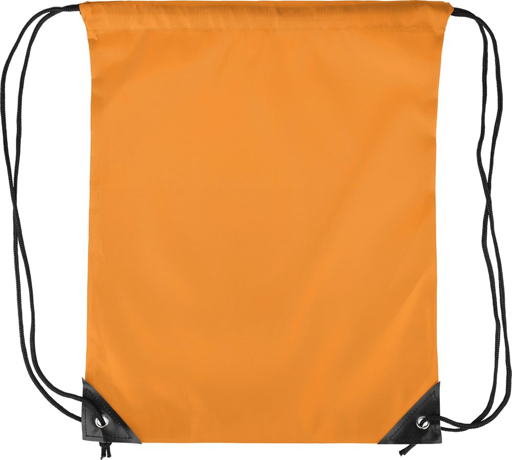Polyester (210D) drawstring backpack Stef - Orange