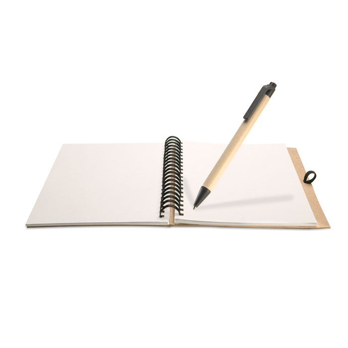 BLOQUERO - B6 Recyceltes Notizbuch