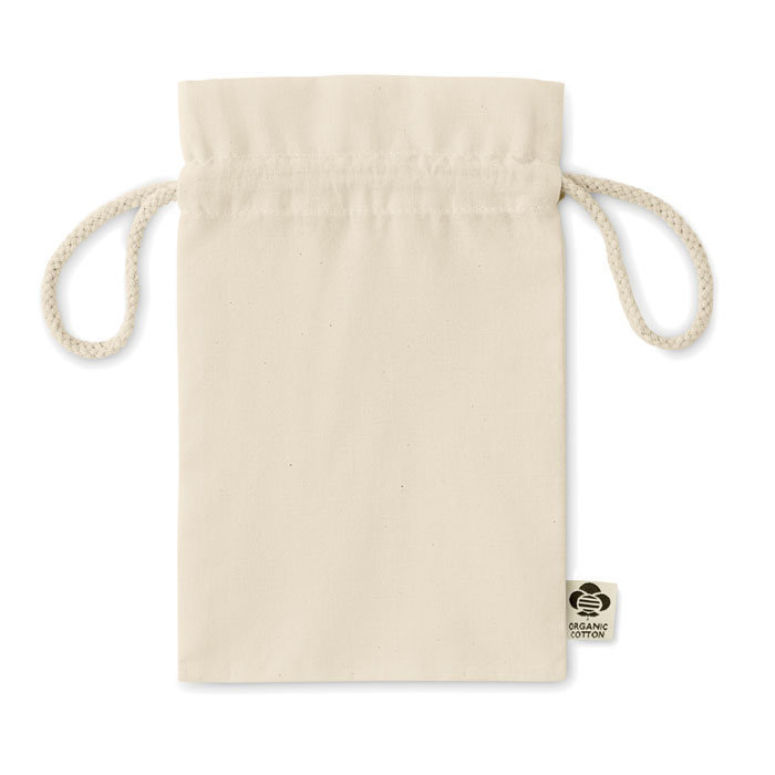 AMBER SMALL - Small organic cotton gift bag