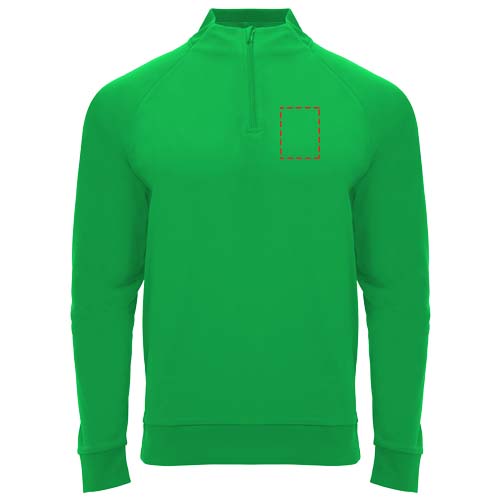 Epiro long sleeve unisex quarter zip sweatshirt