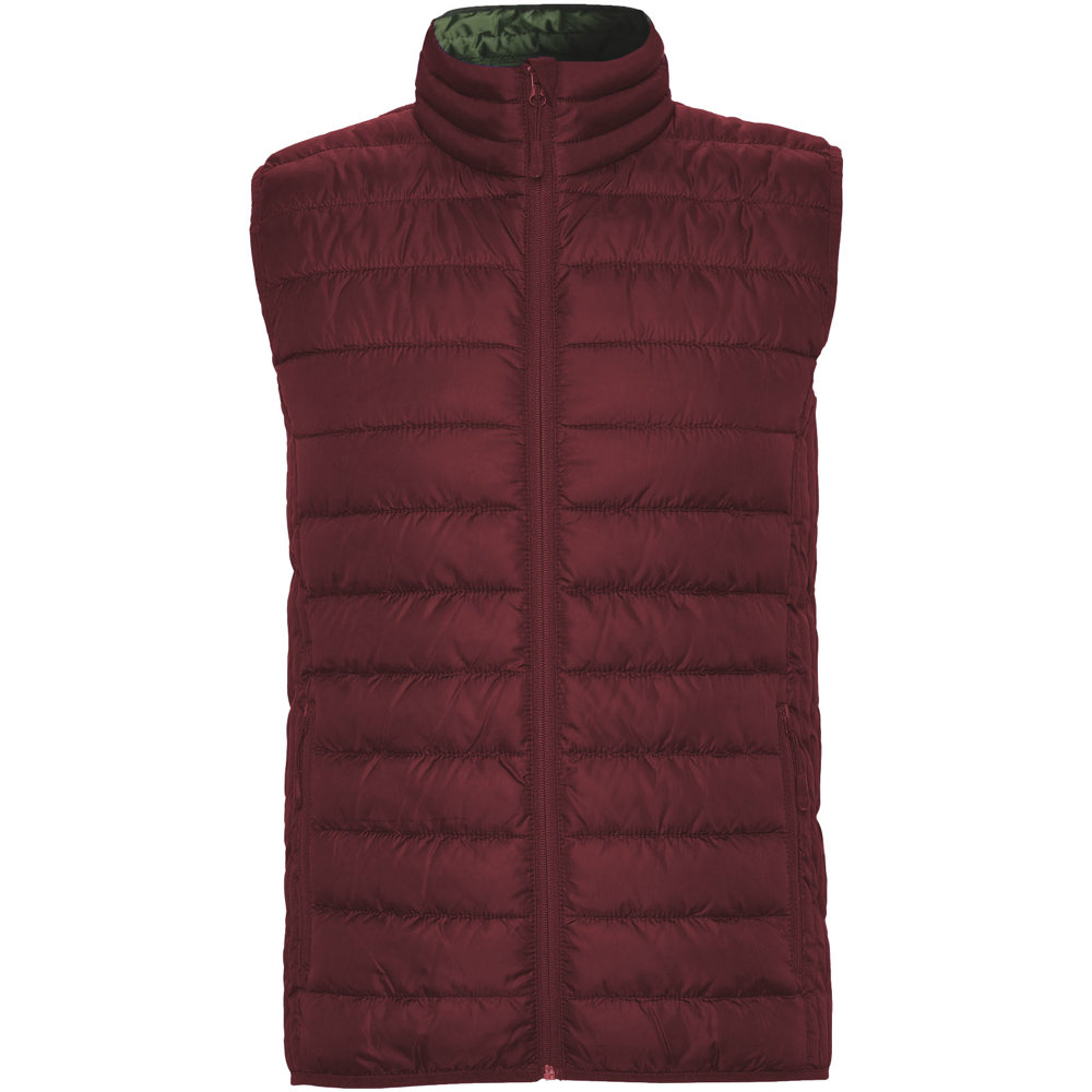 Oslo men's insulated bodywarmer - Garnet