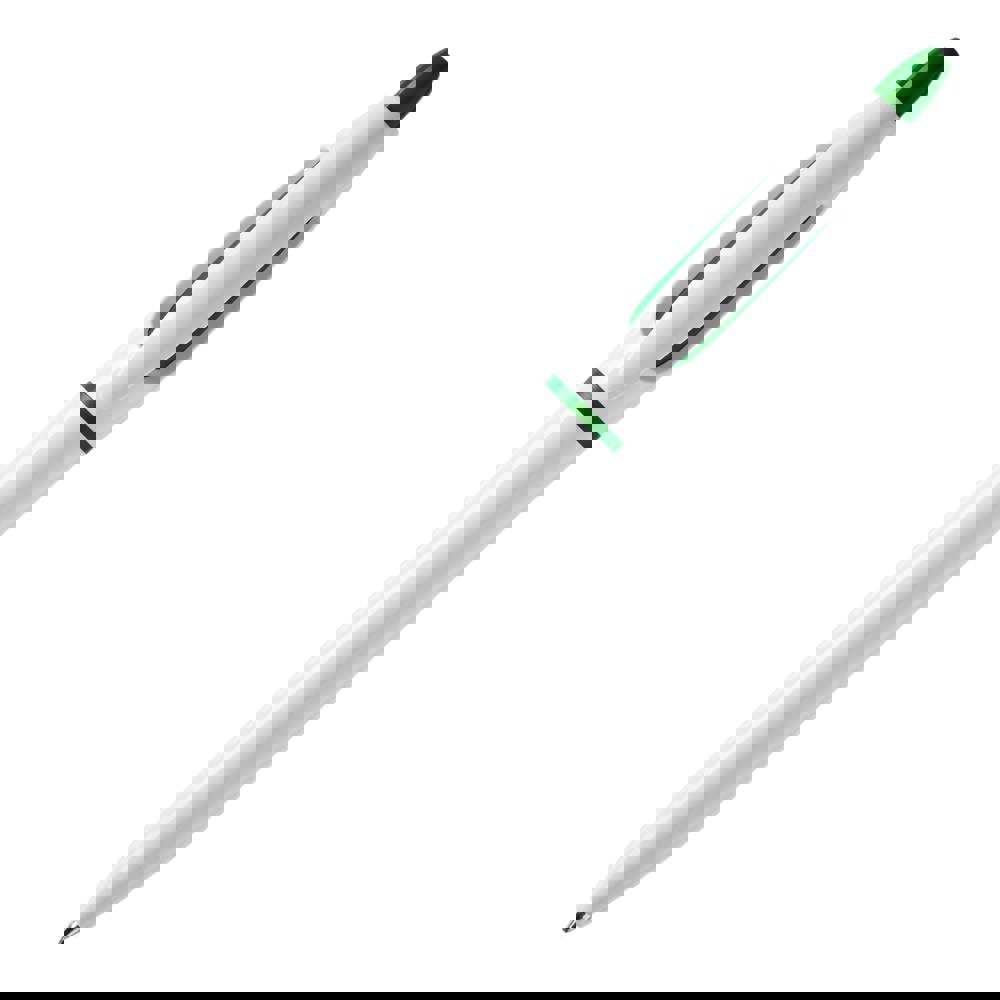 Ball pen S! hardcolour - White / Green
