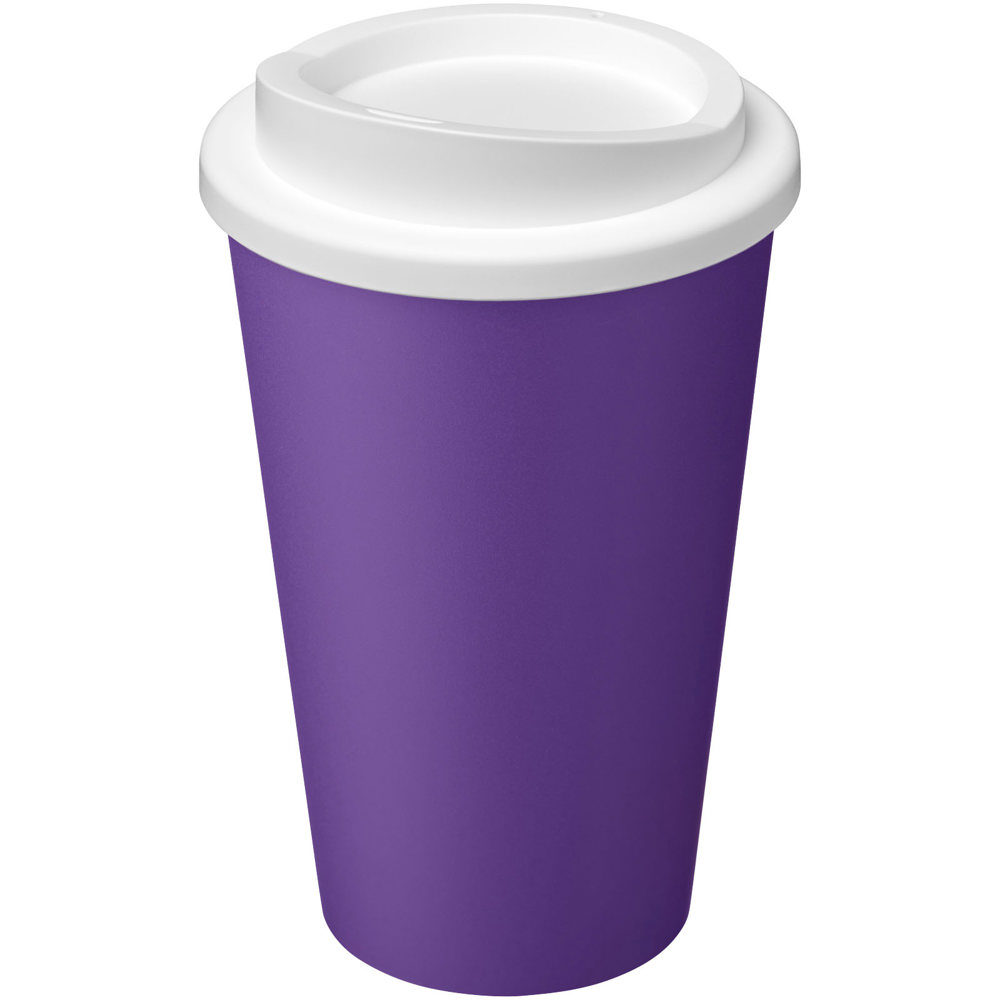 Americano® Eco 350 ml recycled tumbler - Purple, White