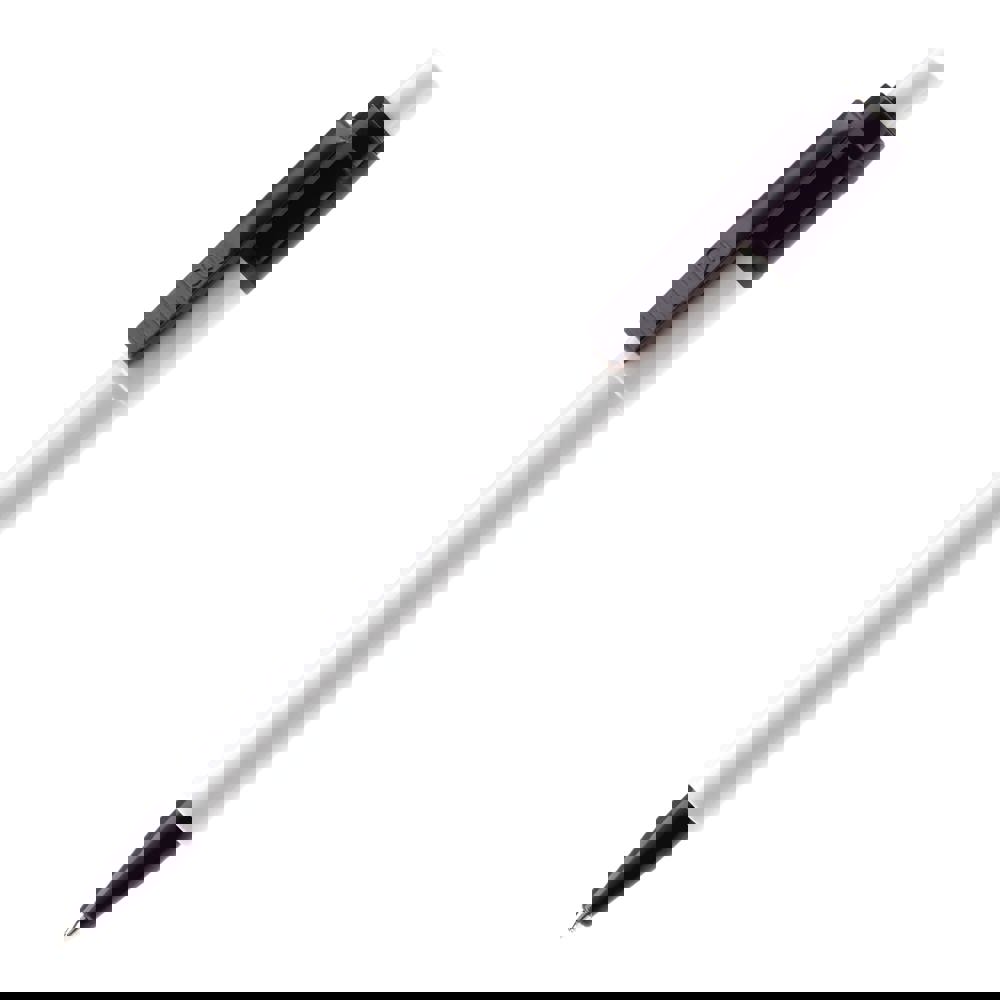 Ball pen Baron Colour hardcolour - White / Black