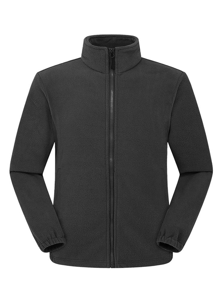 BS Peak Fleecejacke mit durchgehendem Reißverschluss, 290 gr/m² - Dunkelgrau (PMS 7540C)