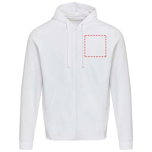 Jasper 280 g/m² unisex hoodie van OCS gerecycled organisch katoen