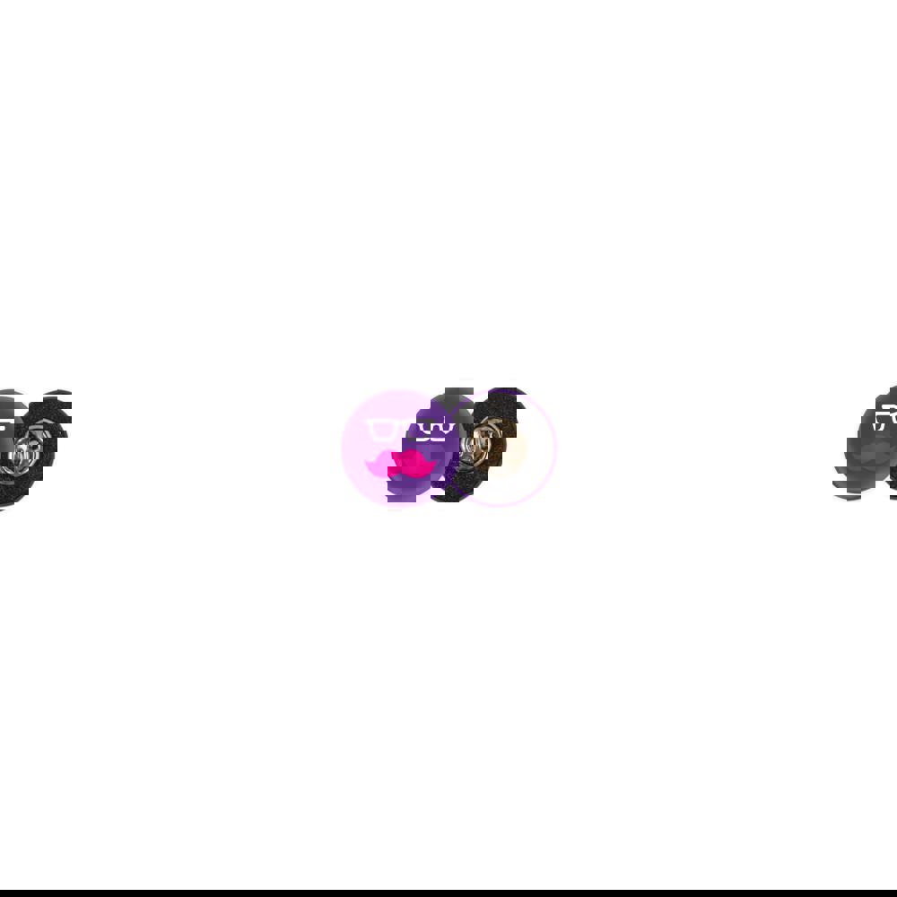 Metal button 25mm with pin and clutch