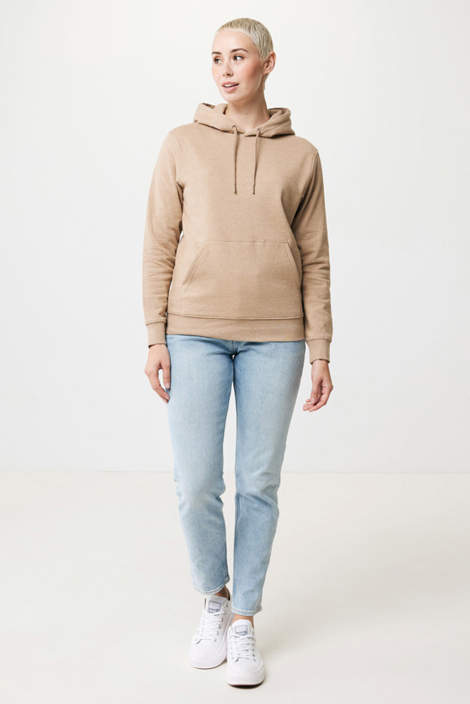 IQONIQ Torres recycled cotton hoodie undyed