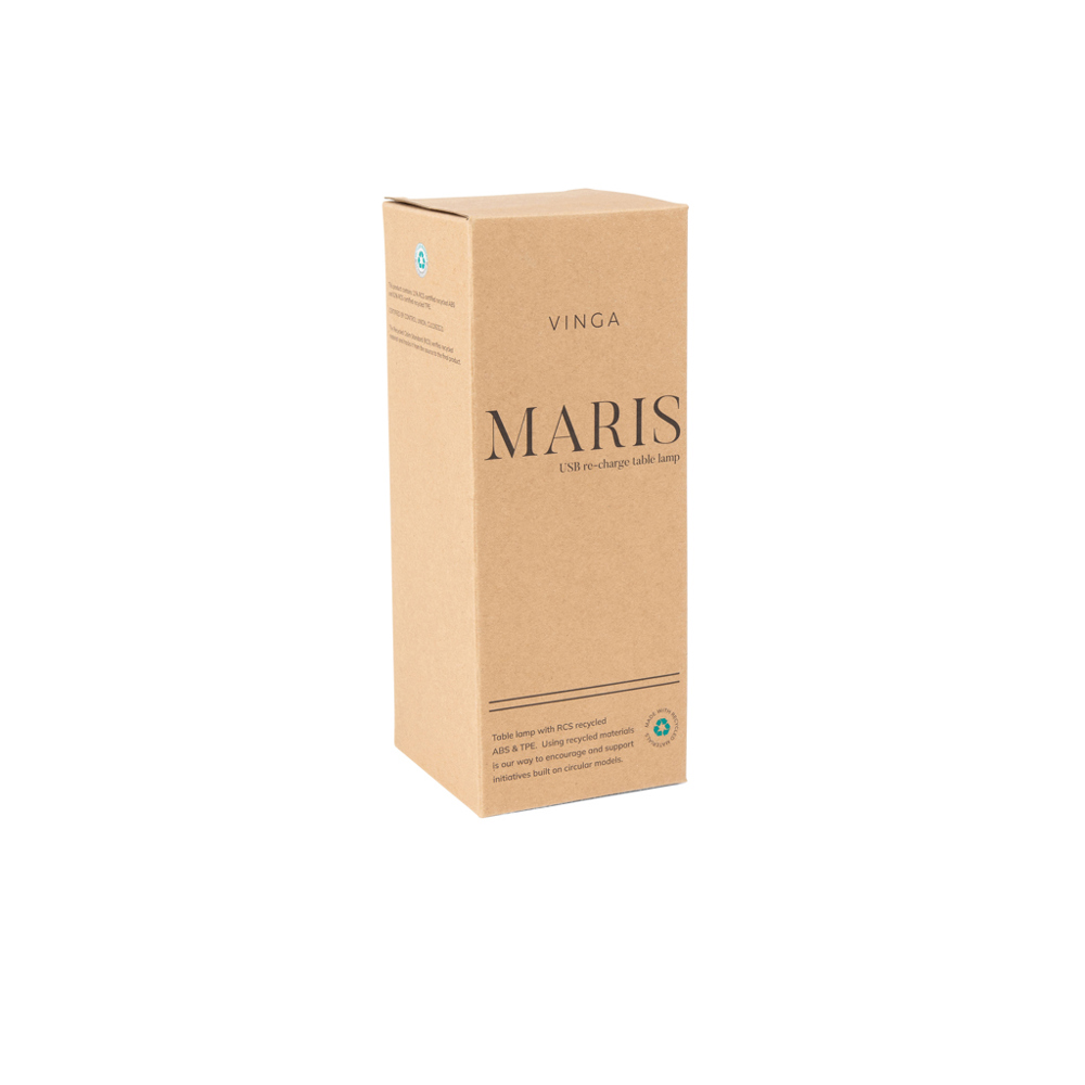 VINGA Maris Tischleuchte aus RCS recyceltem ABS
