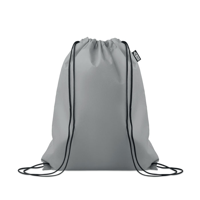 DAFFY RPET - Drawstring bag RPET non-woven - Grey