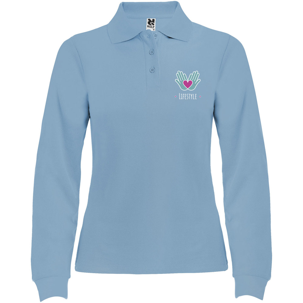 Estrella long sleeve women's polo