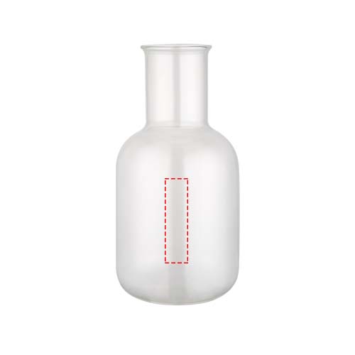 Amelie glass carafe and cup set with matt finish