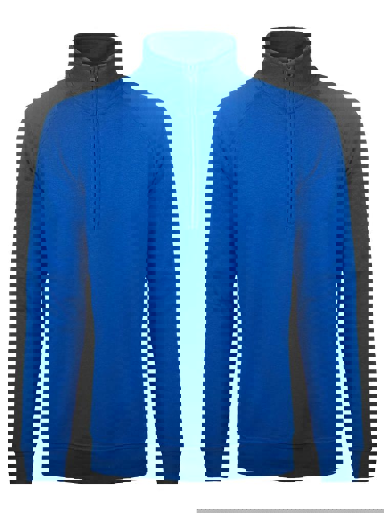 BS Sirio Pullover mit halbem Reißverschluss, 280 gr/m² - Royalblau (PMS 2145C)