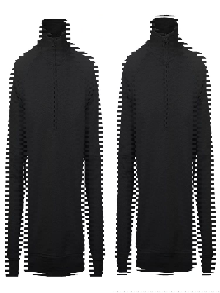 BS Sirio Pullover mit halbem Reißverschluss, 280 gr/m² - Schwarz (Black)