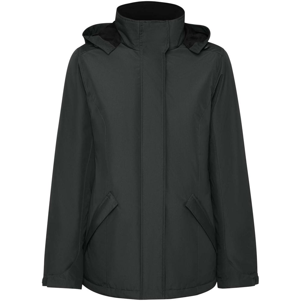 America women's padded parka jacket - Dark Lead