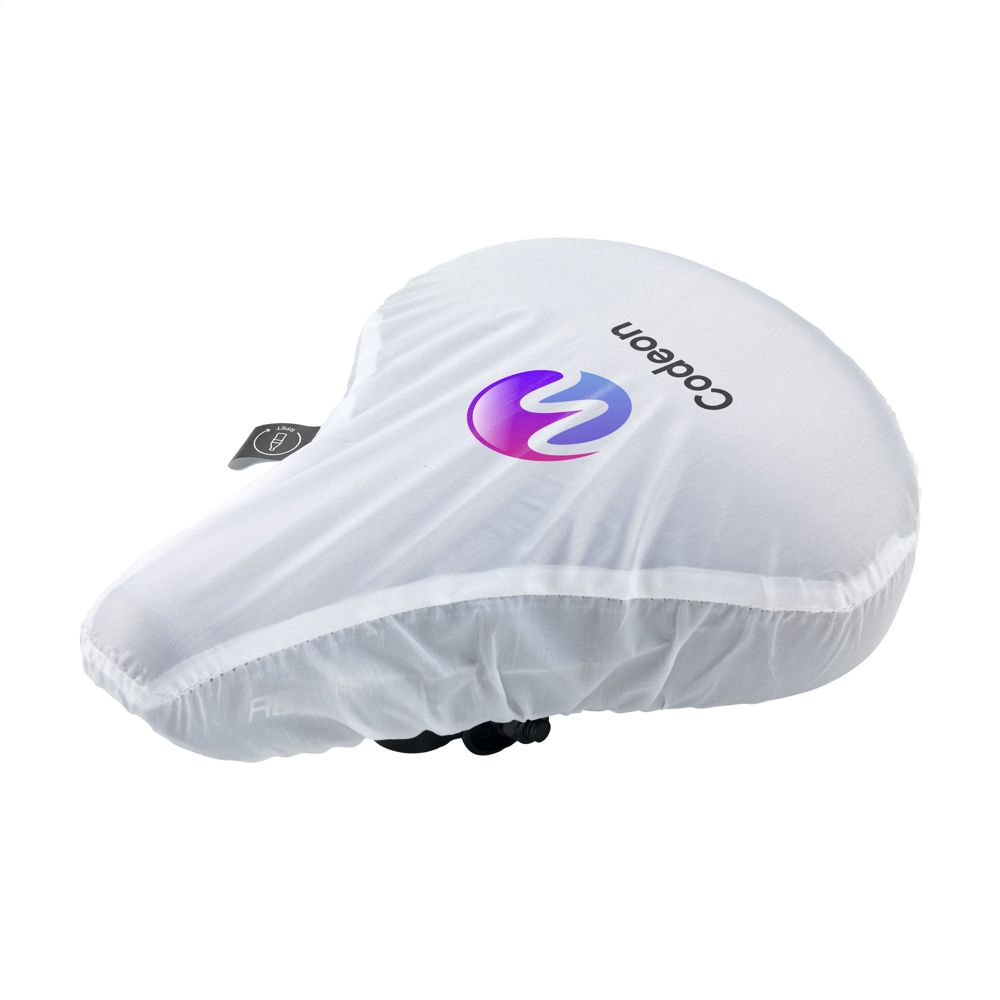 Bike Seat Cover GRS RPET Sattelüberzug - weiss