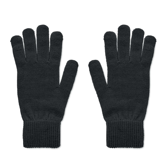 HANDNIT - Knitted gloves in RPET