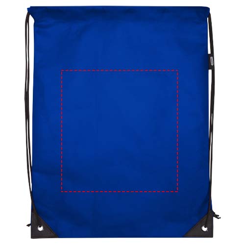 Evergreen GRS recycled non-woven drawstring bag 5L
