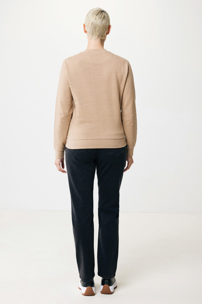 IQONIQ Denali recycled cotton crew neck undyed