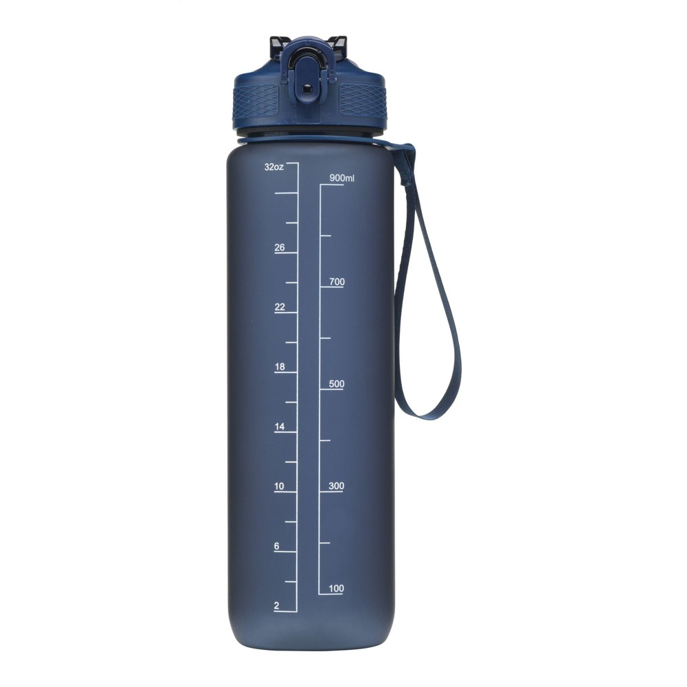 AquaSport RCS Recycled Water Bottle 1 L - blauw (± PMS 295C)