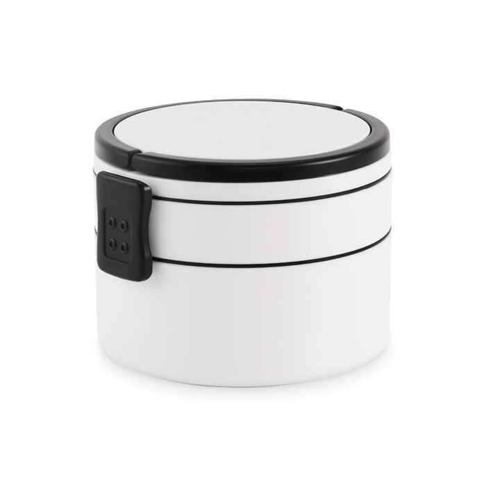 ENSALA - PP two-tier lunch box 950 ml - White