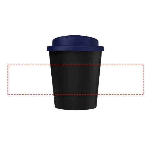 Americano® Espresso Eco 250 ml recycled tumbler with spill-proof lid 